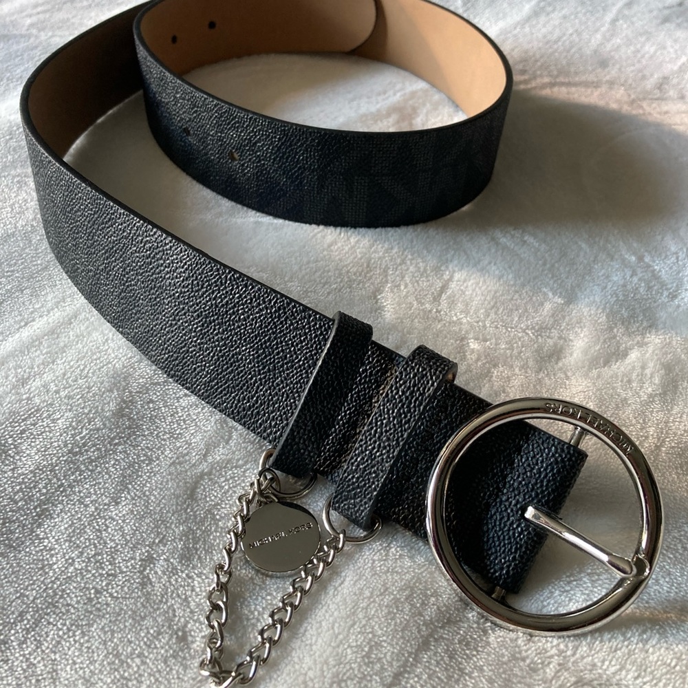Black/Grey Michael Kors belt